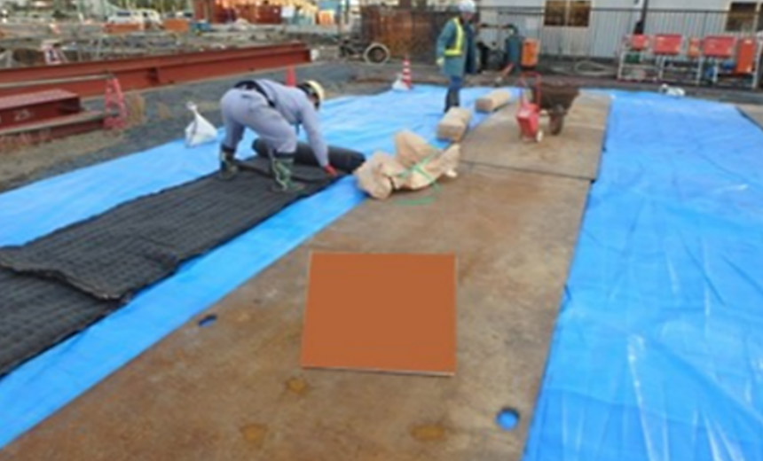 JiT Mat installation