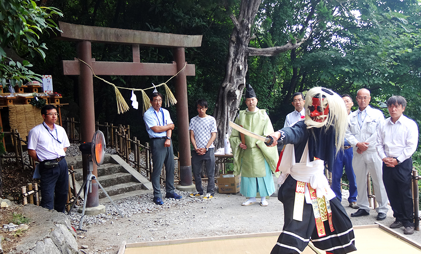 神社例祭（大山祇神社）